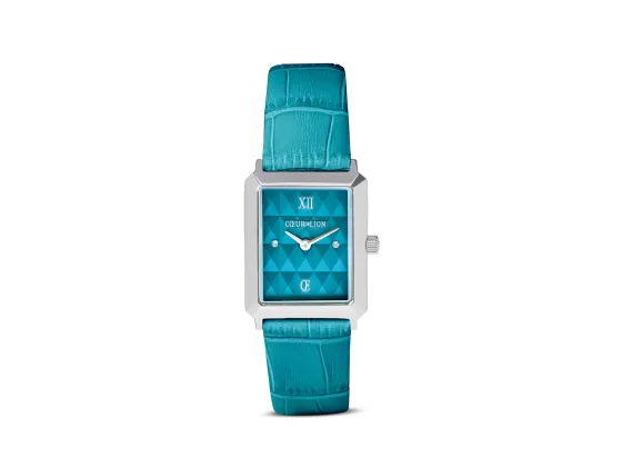 Watch Iconic Spikes Bracelet Transformative Teal Silver