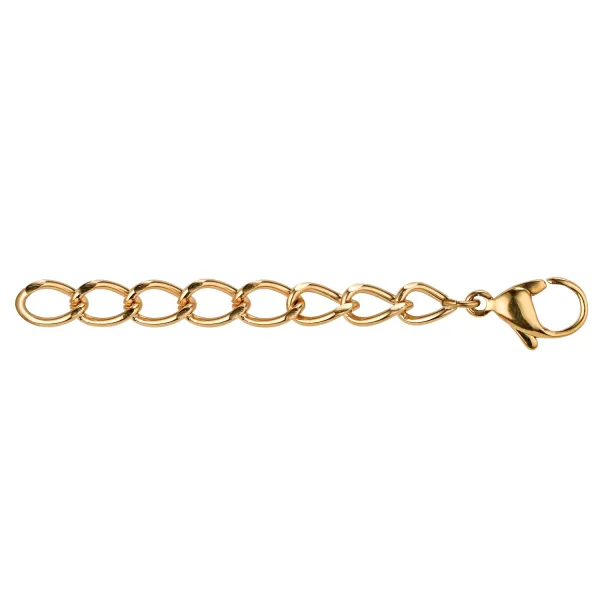 Extension Chain 6cm, goldplated steel