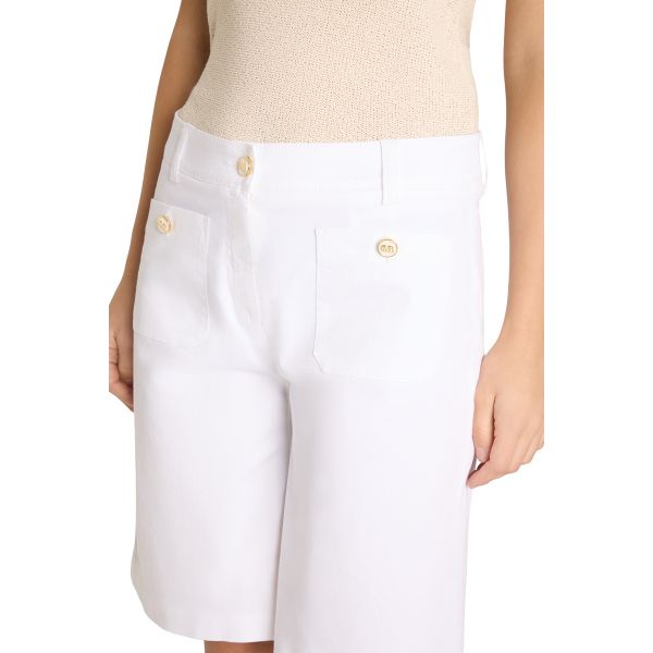 Blake Pure White Shorts 