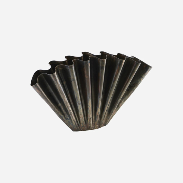 Vase, HDFlood, Antikk Brun - Image 2