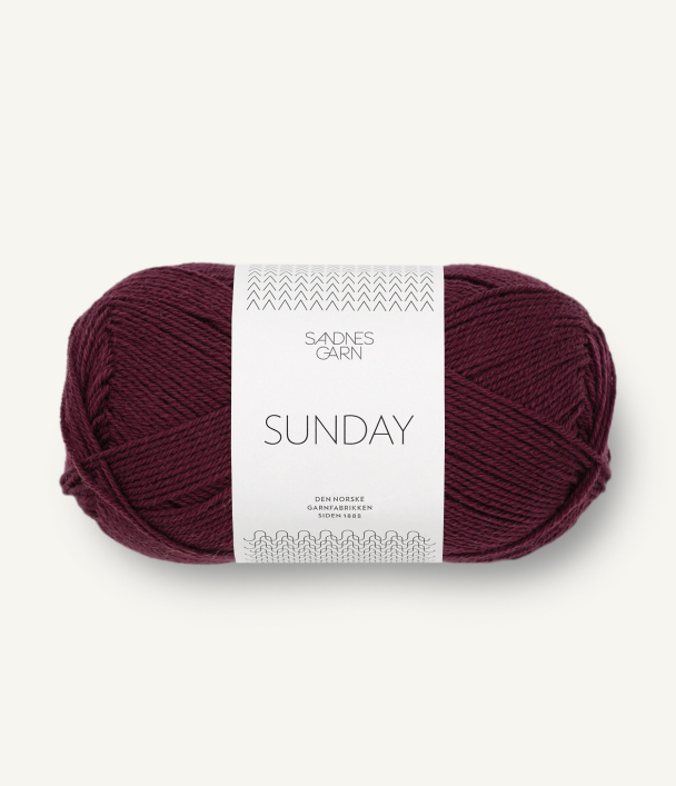 Sunday burgundy 4372
