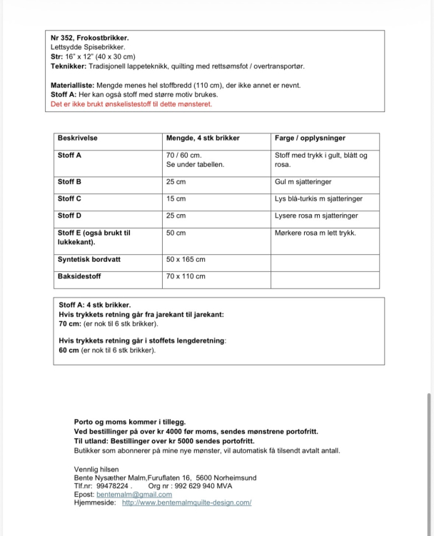 Bente Malm- Frokostbrikker - Image 2