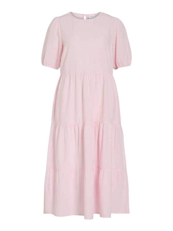 VIPRISILLA 2/4 O-NECK MIDI DRESS/VOL/R - Image 1