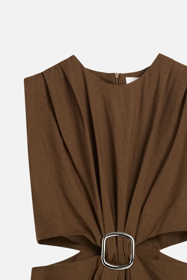 Riviera Dress - Chestnut Brown  - Image 2