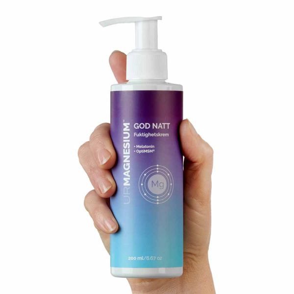 NESCO URMagnesium GOD NATT Fuktighetskrem 200ml 