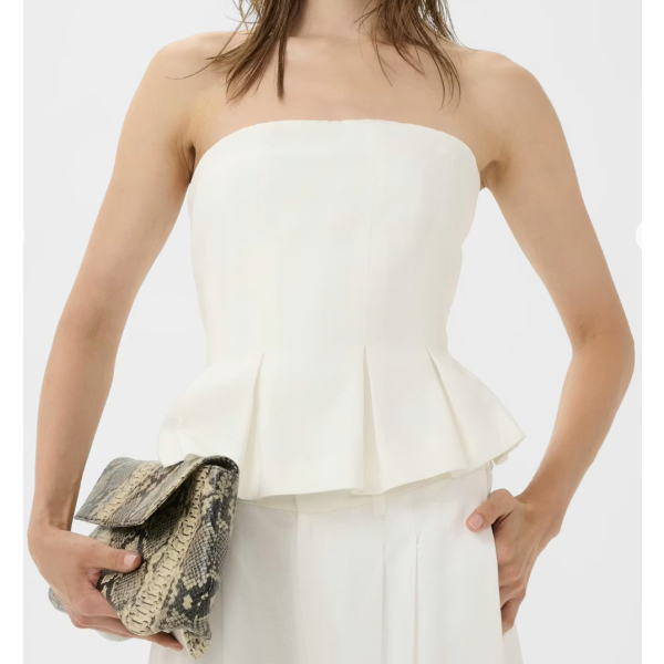 Riava Top - Bright White 