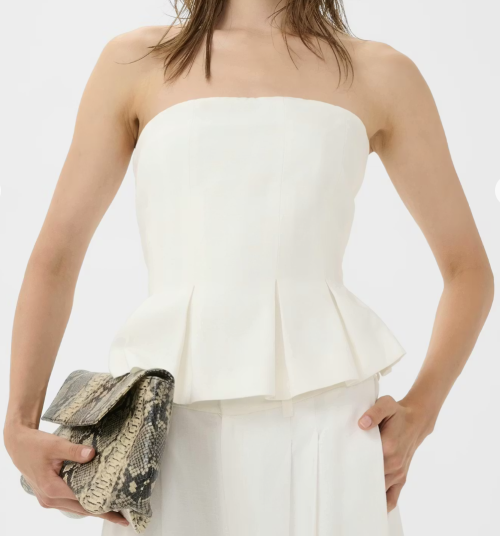 Riava Top - Bright White 