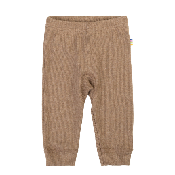 Leggings Rib - Mørk Beige