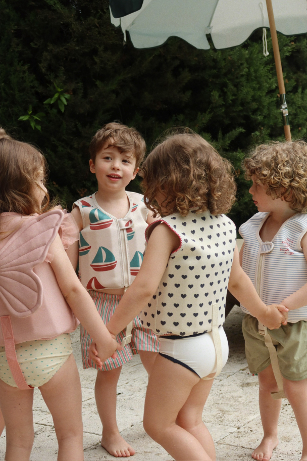 Piper Swim Vest - Powder Pink - Image 2