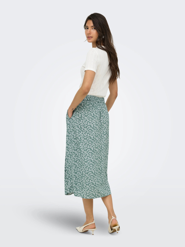 ONLMILANO AOP LIFE LONG SKIRT WVN NOOS - Image 2