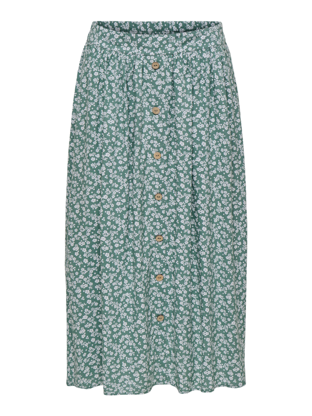 ONLMILANO AOP LIFE LONG SKIRT WVN NOOS - Image 1