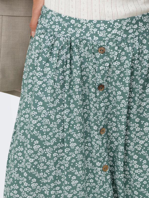 ONLMILANO AOP LIFE LONG SKIRT WVN NOOS - Image 6