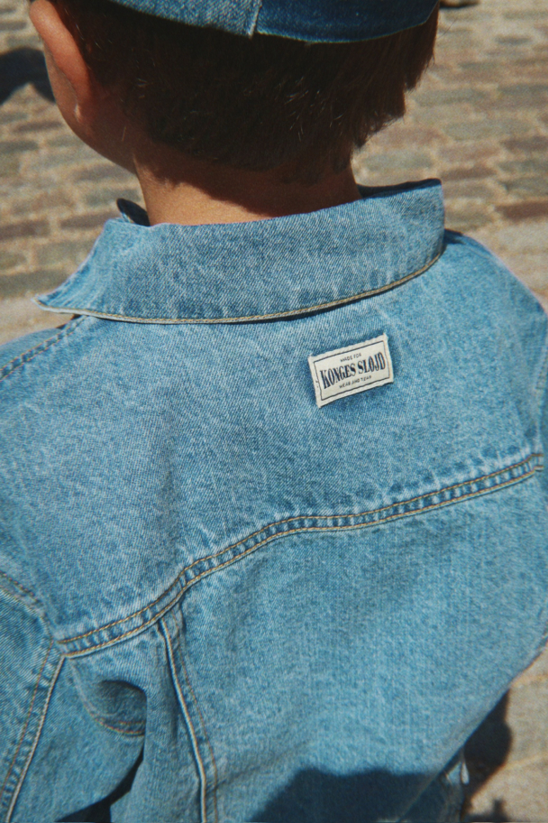 Magot Denim Jacket - Demin Blue - Image 4