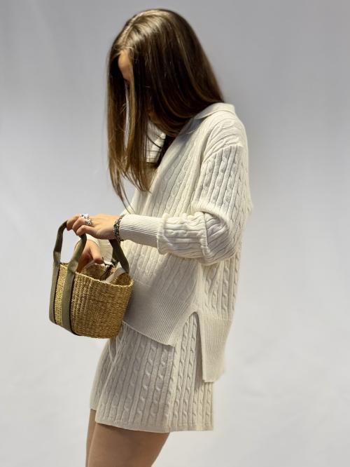 Maurice Cable Offwhite