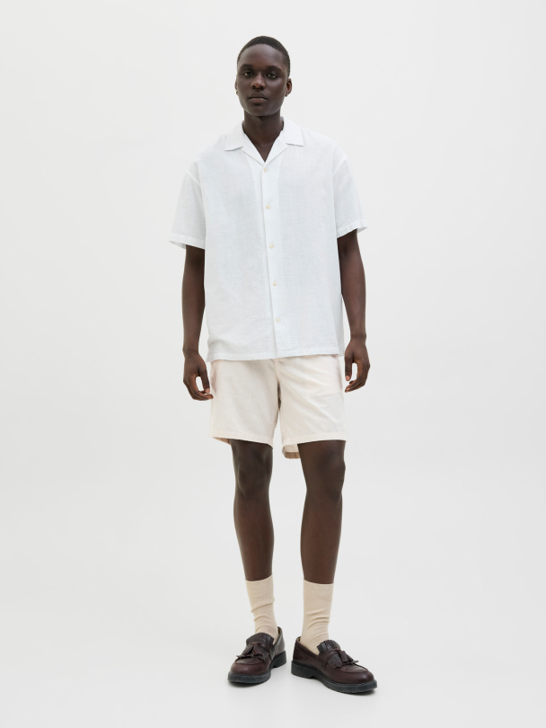 JPSTACE SUMMER LINEN BLEND SHORT REG SN - Image 3