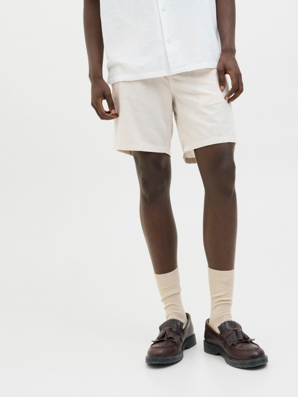 JPSTACE SUMMER LINEN BLEND SHORT REG SN - Image 4