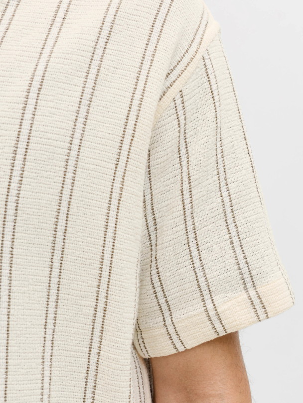 JJECOBA STRIPE RESORT SHIRT SS SN - Image 3