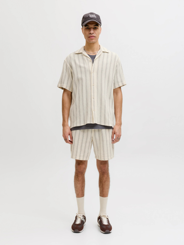 JJECOBA STRIPE RESORT SHIRT SS SN - Image 4