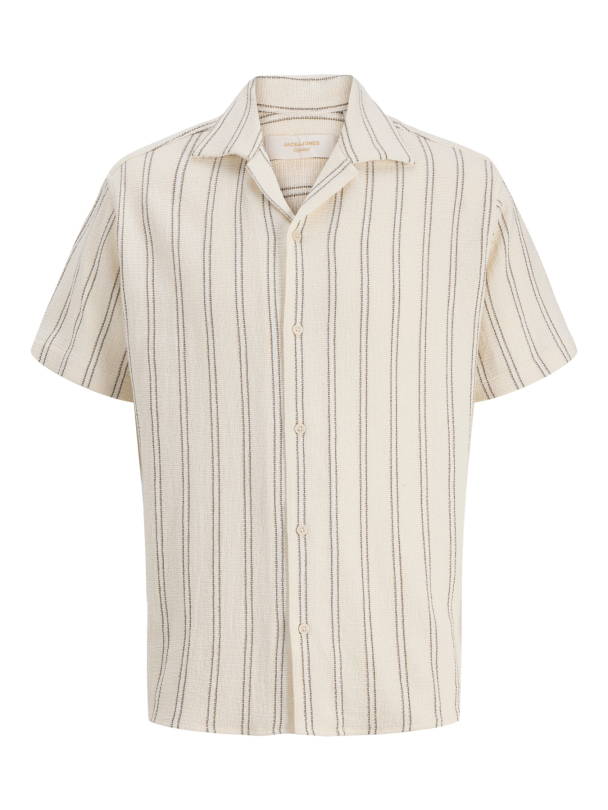 JJECOBA STRIPE RESORT SHIRT SS SN - Image 1