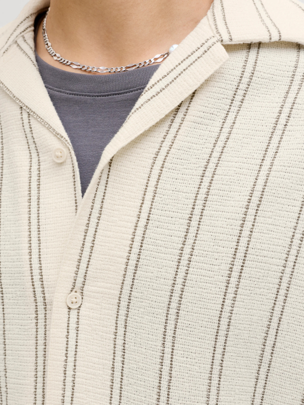 JJECOBA STRIPE RESORT SHIRT SS SN - Image 6