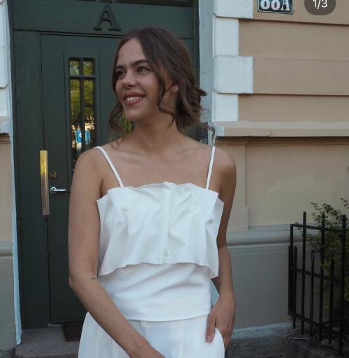 Vinelle Plated Bandeau Top