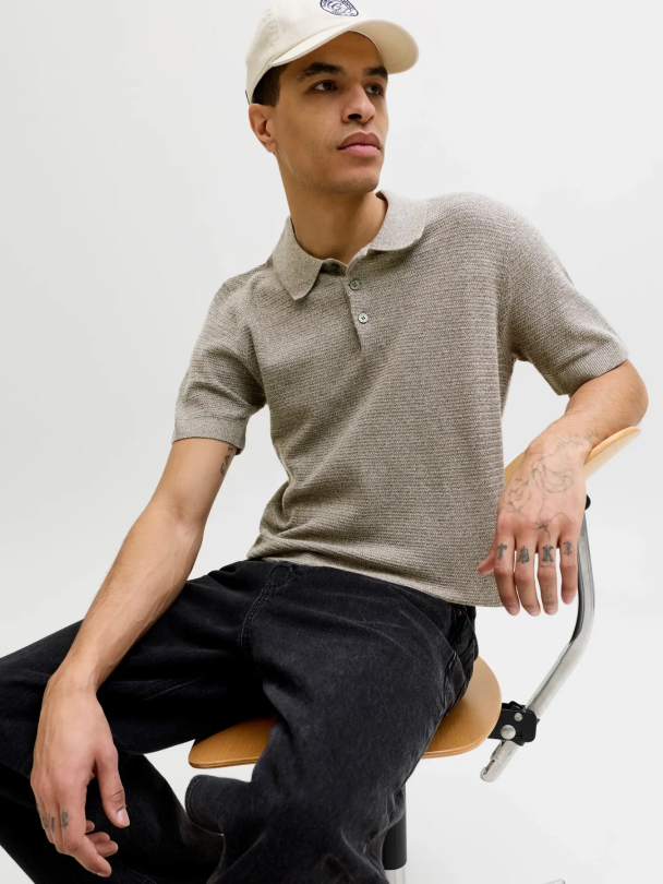 Bluriley Knit Polo - Image 1