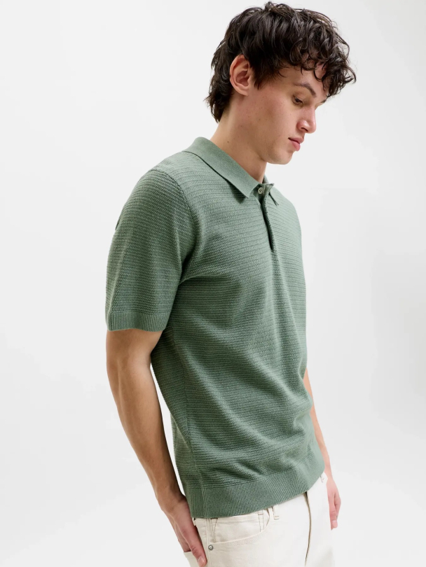 Bluriley Knit Polo - Image 1