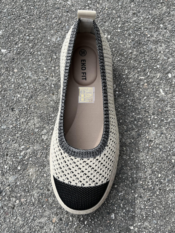 Eko Fit Sko Brisbane Svart - Image 2