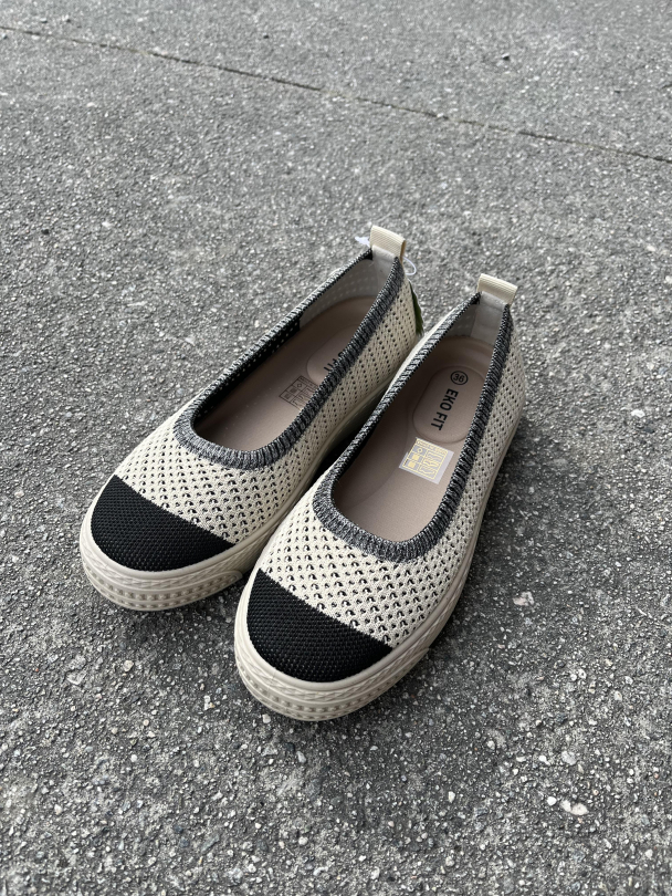 Eko Fit Sko Brisbane Svart - Image 1