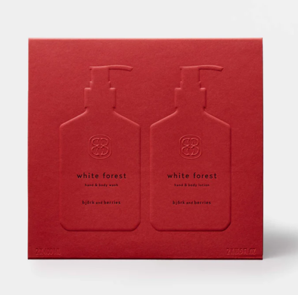 White Forest Hand & Body Care Duo 2x400 ml - Image 2