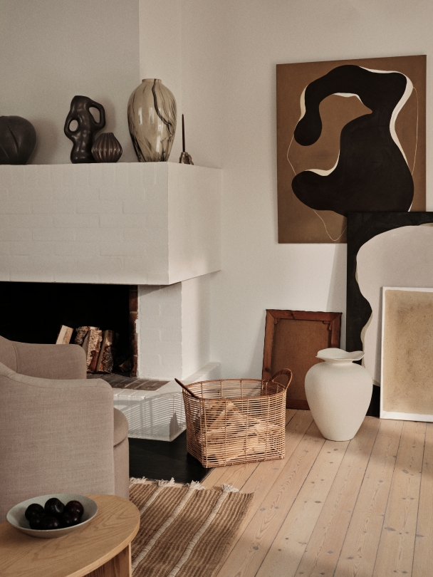 Florentina Hvit Vase L - Image 4