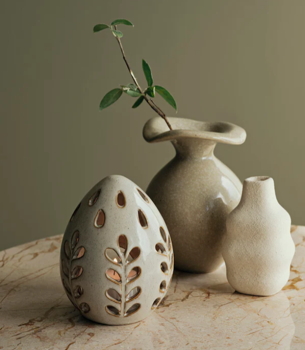 Florentina Beige Vase XS - Image 3