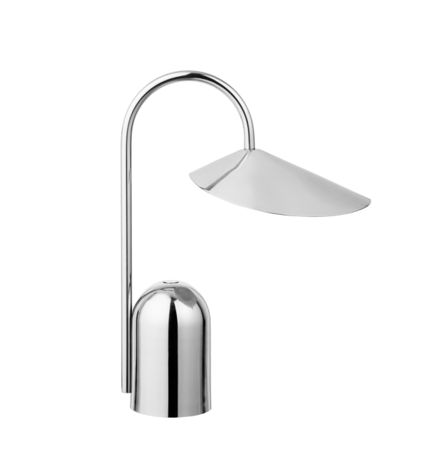 Arum Bærbar Lampe Stål - Image 1