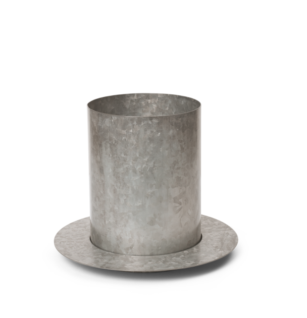 Auran Potte Small - Galvanisert - Image 1