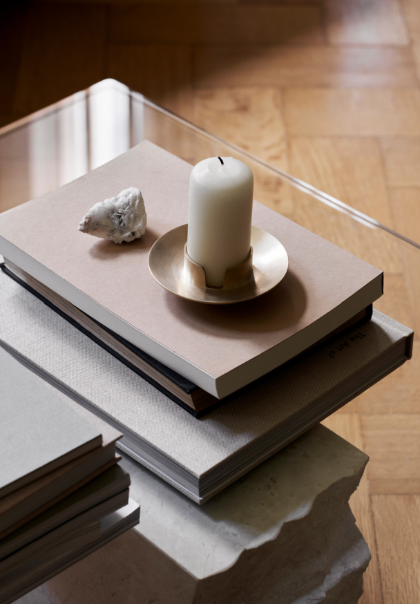 Blokklysholder - Messing - Image 4