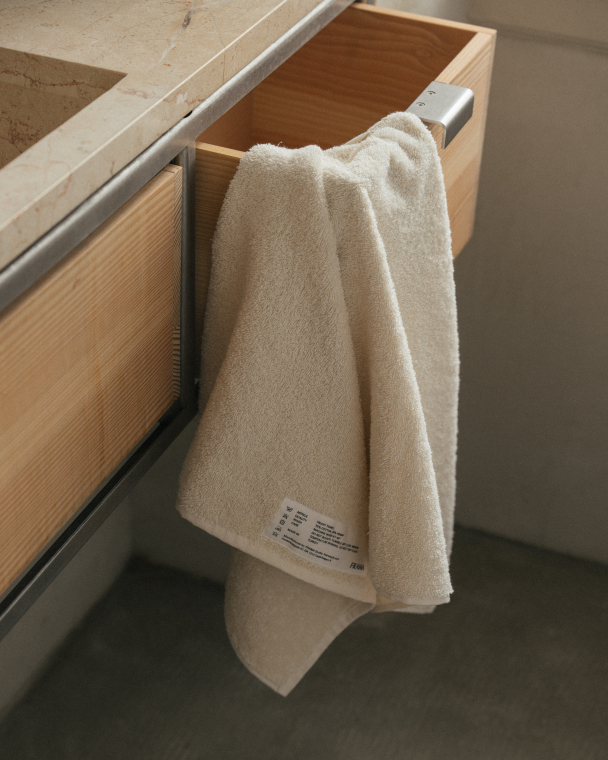 Heavy Towel Gjestehåndkle - Benhvit - Image 3