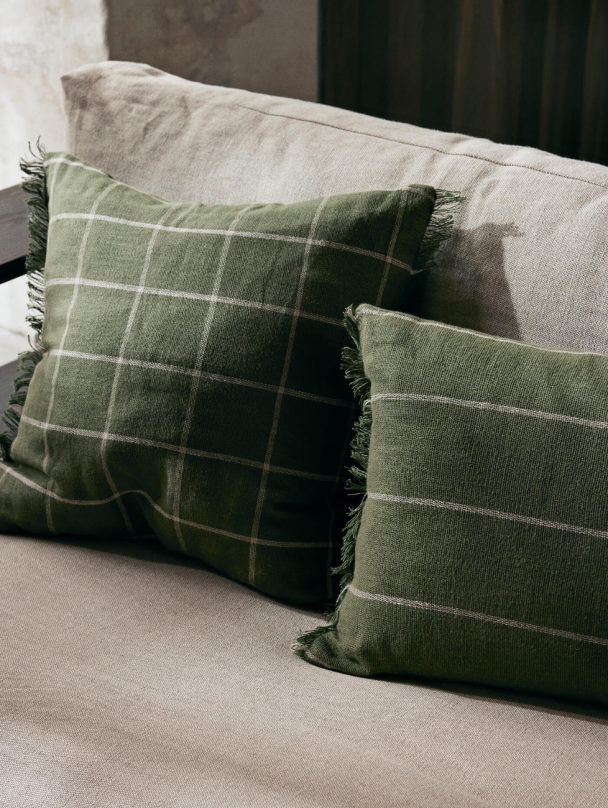 Calm Pute - Oliven 50x50 med innerpute  - Image 2