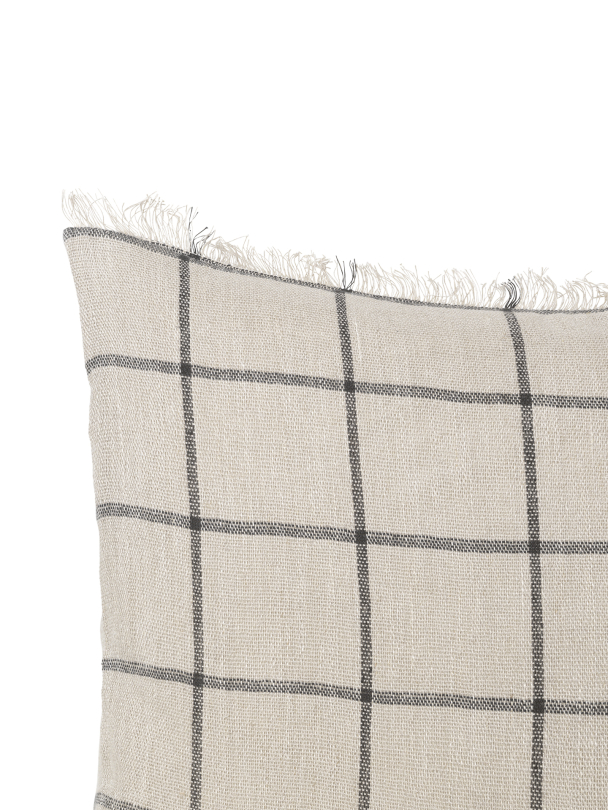 Calm Pute - Kamel/Svart 50x50 med innerpute - Image 2