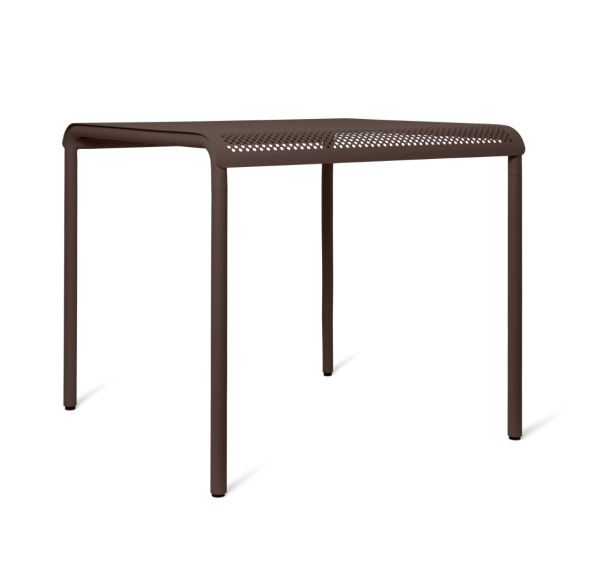 Dapple Spisebord 80x80 - Mørk Sjokolade - Image 1