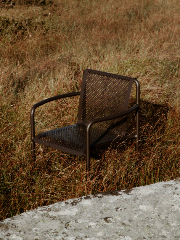 Dapple Stol med armlener - Mørk Sjokolade - Image 4