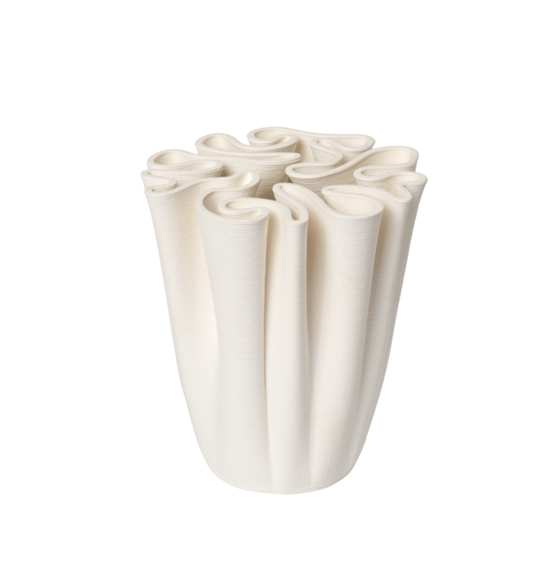 Dedali Vase Offwhite - Medium - Image 1