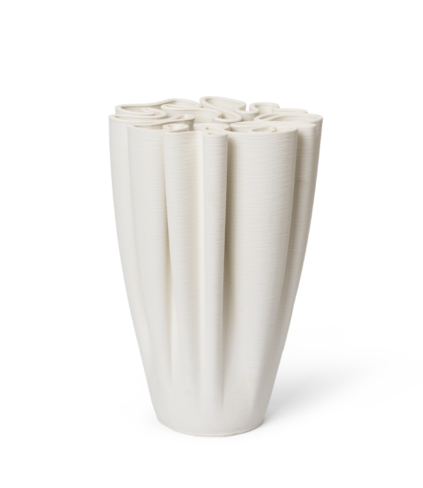 Dedali Vase Offwhite - Large - Image 1
