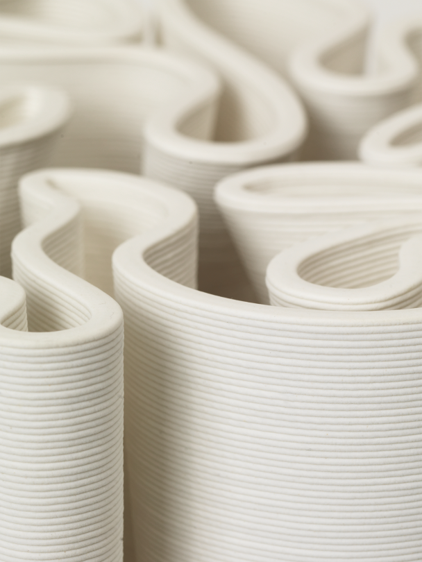 Dedali Vase Offwhite - Large - Image 5