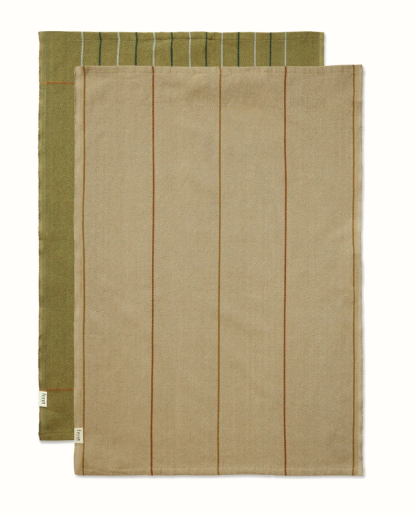 2 stk Ito Kjøkkenhåndkle - Tang/Lin - Image 1