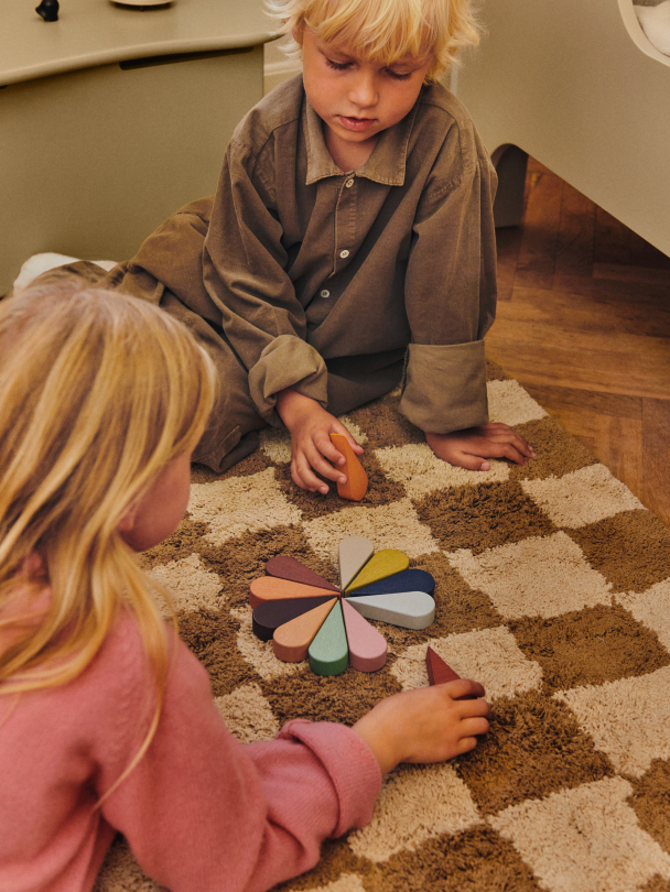 Mara Vaskbart Teppe - Varm Sand  - Image 3