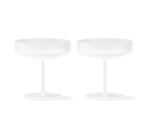 2 stk Ripple Champagne Skåler - Frosta - Image 1