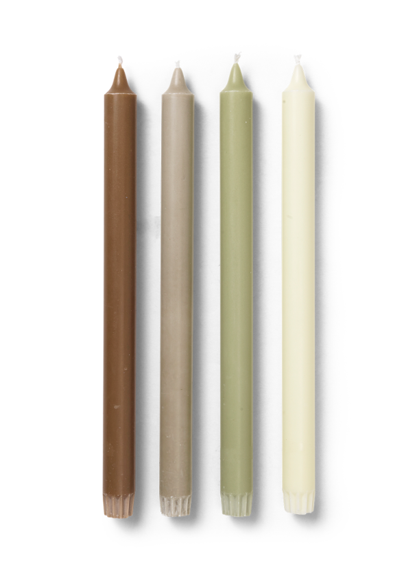 4 stk Pure Stearinlys - Botanisk blanding - Image 1