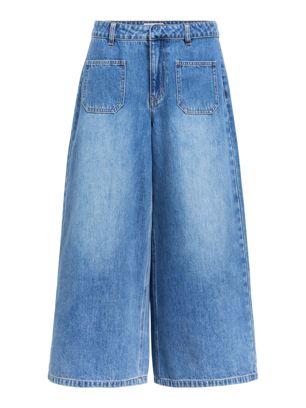 OBJFulla culotte denim jeans - Image 3