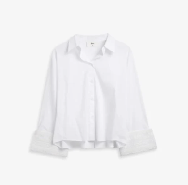 Atari Lace Shirt - White  - Image 2