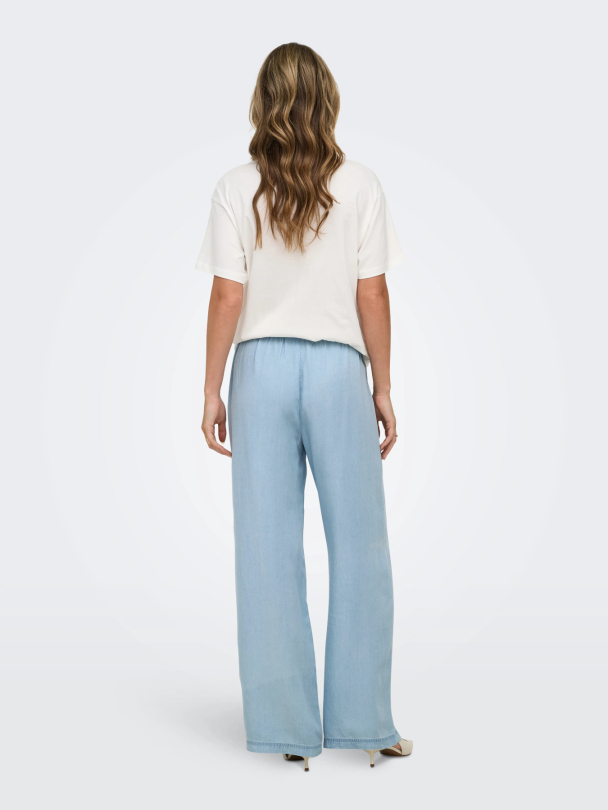 ONLCHARIS LIFE PULL UP TIE PANTS WVN CC - Image 2